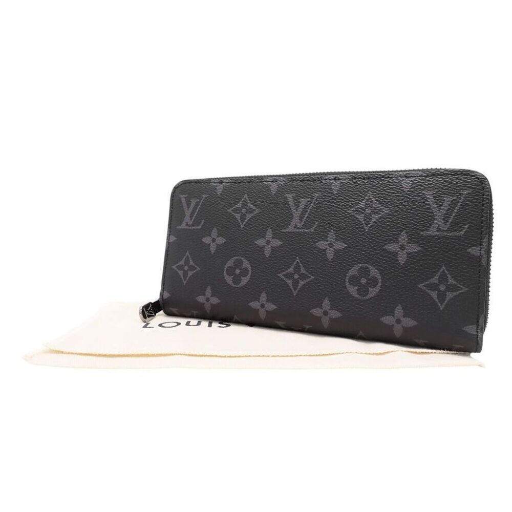 Louis Vuitton Monogram Eclipse Black Zippy Wallet Horizontal Long - Picture 7 of 7